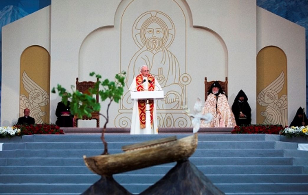Ecumenical Service and Peace Prayer in the Republic Square of Yerevan