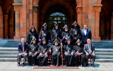 Supreme Spiritual Council Meeting in Mother See of Holy Etchmiadzin