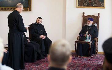 Catholicos of All Armenians Received Participants of the 6th International Eastern Rite Research Conference