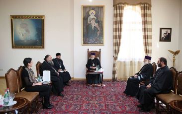 Ամենայն Հայոց Կաթողիկոսն ընդունեց  Ախալքալաքի և Կումուրդոյի միտրոպոլիտին