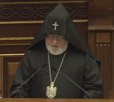 MESSAGE OF HIS HOLINESS KAREKIN II ON  THE FIRST SESSION OF THE 8TH NATIONAL ASSEMBLY OF THE REPUBLIC OF ARMENIA