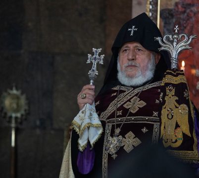 Message of the Catholicos of All Armenians at the Prayer for the Republic