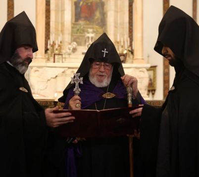 Պատգամը ուխտավորներին երեկոյան ժամերգության ժամանակ