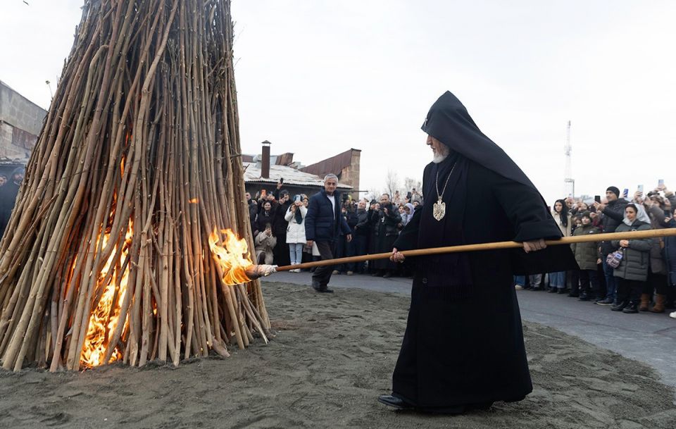 Մայր Աթոռում կատարվեց Տեառնընդառաջի նախատոնակը