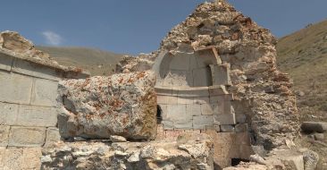 An Archeological Group is Working in the Territory of the Holy Mother of God Church in Lanjanist