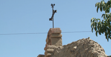 Excavations have Uncovered the Nameplate of the Holy Mother of God Church of Masyatsotn Diocese