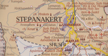 The Map Entitled "Cultural and Historical Monuments of Artsakh" has been Published