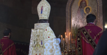 Feast of Holy Transfiguration of Jesus Christ  was Celebrated in St. Gayane Monastery