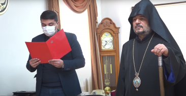 The Clergy of Dadivank were Awarded