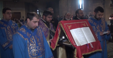 Feast of the Presentation of Our Lord Jesus Christ to the Temple in the Diocese of Gougark
