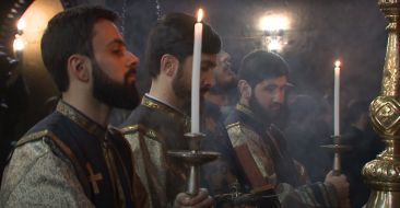 Rest Service in the St. Gayane Monastery