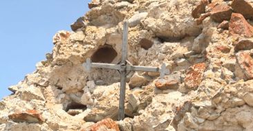 An Archeological Group is Working in the Territory of the Holy Mother of God Church in Lanjanist