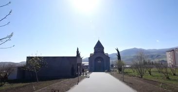 Palm Sunday in the Artsakh Diocese