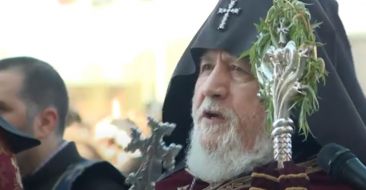 Through Palm Sunday the 40-day Fasting concluded and the Holy Week started