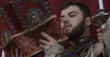 Sunday of Advent. Divine Liturgy in the St. Gayane Monastery