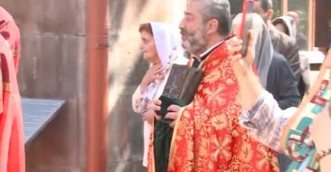 Zoravor Gospel in the Holy Mother of God Zoravor Church