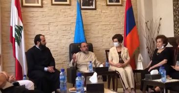 His Eminence Archbishop Mikael Adjapahyan's visit to Beirut