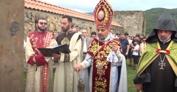 Feast of Transfiguration of Christ in Gandzasar