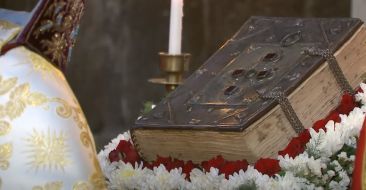 The Gospel of Sangibaran was brought to St. Shoghakat Church