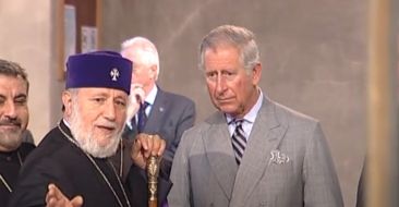 Prince Charles visits the Mother See of Holy Etchmiadzin