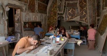 Mother Cathedral Murals Restoration