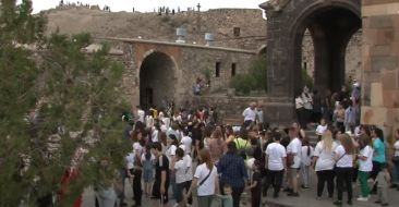 Ս․ Գրիգոր Լուսավորչի՝ վիրապից ելնելու տոնական հիշատակությունը Խոր Վիրապ վանքում