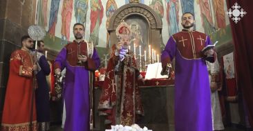 Apostle Thomas’ Relic Cross Brought to Holy Mother of God Church in Hrazdan