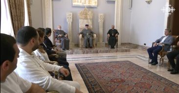 His Holiness Conveys Blessing to Representatives of the ‘Our Way’ Movement