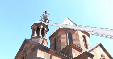 Holy Mother of God Church Consecrated in Nerkin Bazmaberd, Aragatsotn Diocese