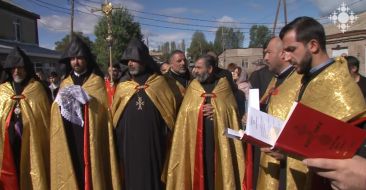 Relic of Jacob, Brother of the Lord, Brought to Holy Mother of God Church in Tsovinar