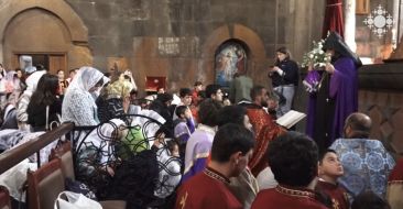 Pilgrimage and Divine Liturgy at the Saint Gevorg Church in Mughni