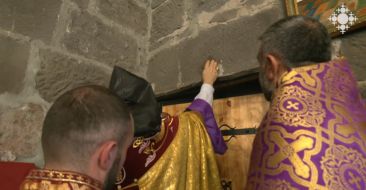 Holy Sign Church in Yernjatap Re-consecrated on the Feast of the Holy Cross of Varague