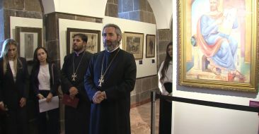 Ruben Sevak Museum Unveils Yervand Kochar’s Portrait of Saint Mesrop Mashtots