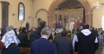 Feast of the Evangelists Celebrated in the Diocese of Aragatsotn