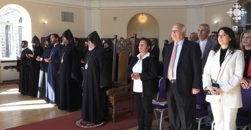 Hovhannes Chilingiryan Library Opened at the Mother See of Holy Etchmiadzin