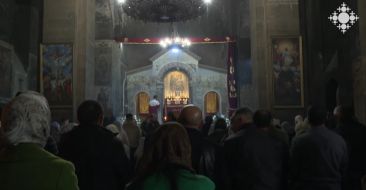 Peace Service Held at Saint George Church in Mughni