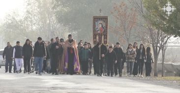 Feast of the Holy Archangels Celebrated at Aratashen’s Holy Mother of God Church