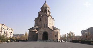 Pilgrimage Divine Liturgy Celebrated on the 20th Anniversary of the Consecration of the Holy Trinity Church in Yerevan