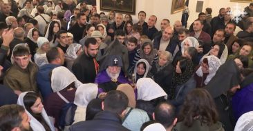 Holy and Immortal Liturgy Celebrated at the Mother See, Prayers Offered for the Imprisoned