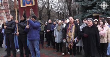 Реликварий с Десницей Святого Иакова Низибийского перенесён в Гюмри по случаю праздника