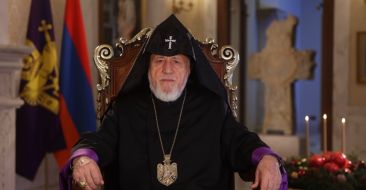 Ն.Ս.Օ.Տ.Տ. Գարեգին Բ Ամենայն Հայոց Կաթողիկոսի ուղերձը Ամանորի առիթով