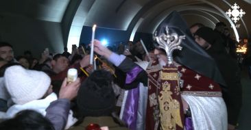 Святая Литургия Рождественского Сочельника в Первопрестольном Святом Эчмиадзине