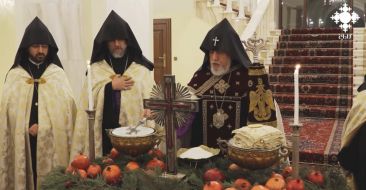 Чин освящения обители в Резиденции Верховного Патриарха и Католикоса Всех Армян