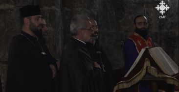 Բյուրականի Սուրբ Հովհաննես եկեղեցում հոգևոր դասն ու հավատացյալները մասնակցել են ժամերգության