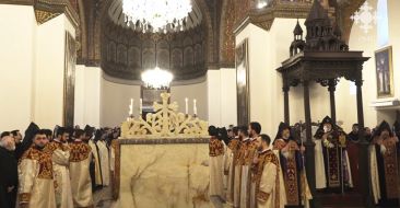 Праздник Святых Вардананц в Первопрестольном Святом  Эчмиадзине
