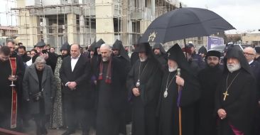 Սուրբ Գայանե վանքում հրաժեշտ են տվել Տաթև արքեպիսկոպոս Սարգսյանին