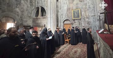 Մակարավանքում Տավուշի թեմի հոգևորականները միասնական ժամերգություն են անցկացրել