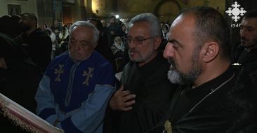 Օշականի Սուրբ Մեսրոպ Մաշտոց եկեղեցում Արագածոտնի թեմի հոգեւորականները մասնակցել են ժամերգության