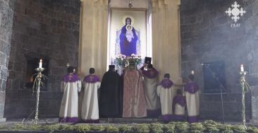 Գավառի Սուրբ Աստվածածին եկեղեցում տոնական Պատարագ է մատուցվել