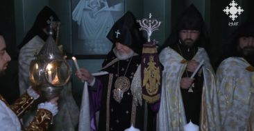 Մայր Տաճարում Ճրագալույցի տոնական Պատարագ է մատուցվել
